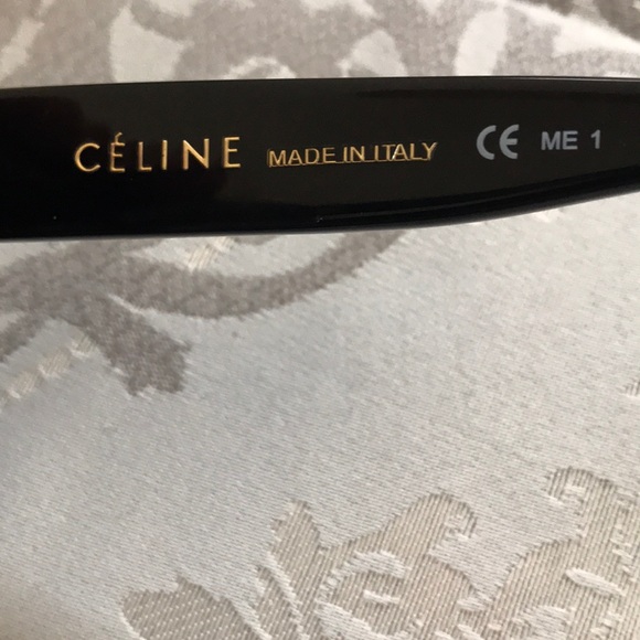 Celine Shadow Sunglasses CL41026/S Black Tortoise - Picture 6 of 8